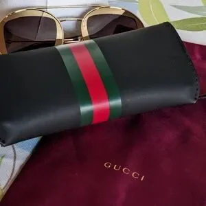GUCCI Aviator Sunglasses, Style GG0105S, Branded Case, Dust Bag, NWT Gucci | Accessories | Gucci Aviator Sunglasses Style Gg05s  main image 3